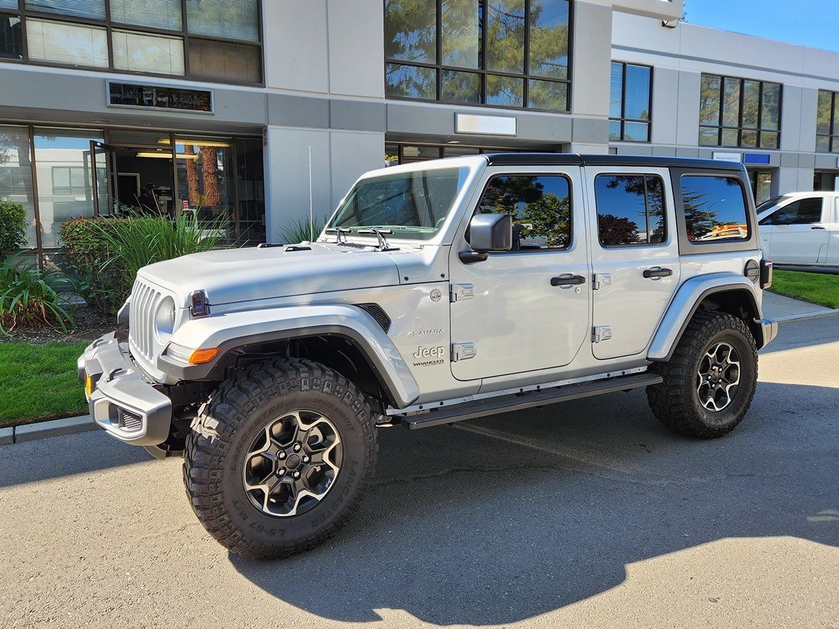 Tinted Jeep Wrangler