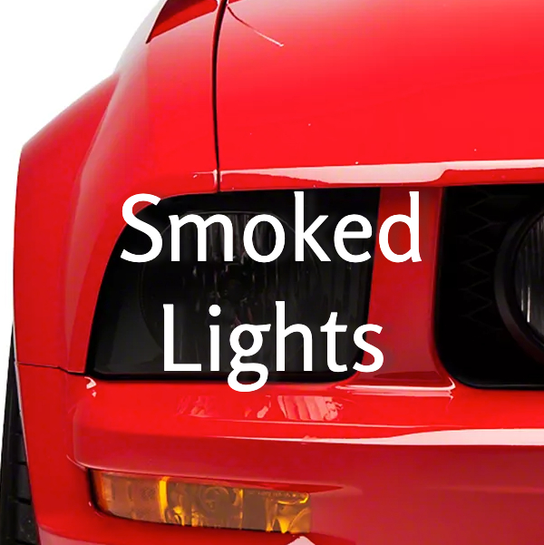 Smoked headlight and taillight tint by Cuba Window Tinting
